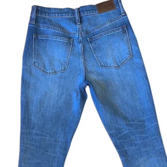 Madewell the high rise slim crop boyjean knee rip edition - Picture 10 of 10